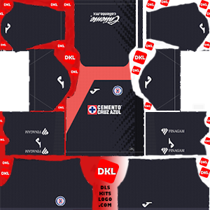 Cruz Azul 2019-2020 Dls/Fts Kits and Logo GK Third - Dream League Soccer