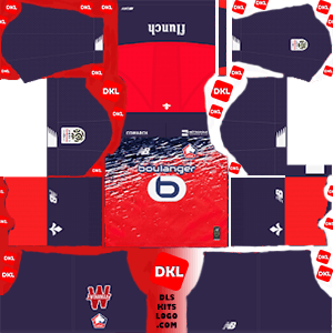 Lille LOSC 2019-2020 DLS/FTS Kits and Logo