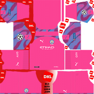 Manchester-city-Dream League Soccer-dls-logo-kits-2019-2020-gk-away-ucl