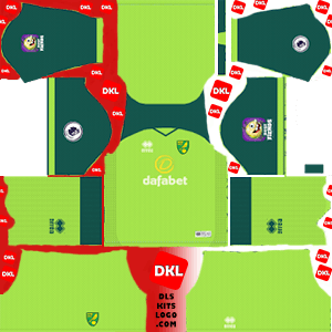 Norwich City 2019-2020 DLS/FTS Kits and Logo