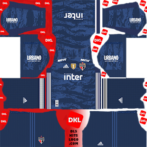 Sao Paulo FC 2019 Dls/Fts Kits and Logo GK Home - Dream League Soccer 
