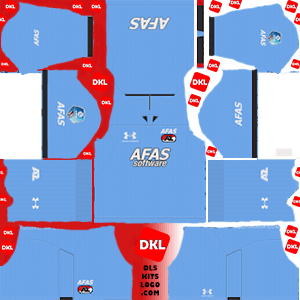 AZ Alkmaar 2019-2020 DLS/FTS Kits and Logo
