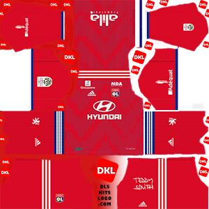 olympique-lyonnais-2019-2020 DLS Kits third- Dream League Soccer