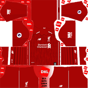 Liverpool 2018-19 DLS Kits Form home-Dream League Soccer